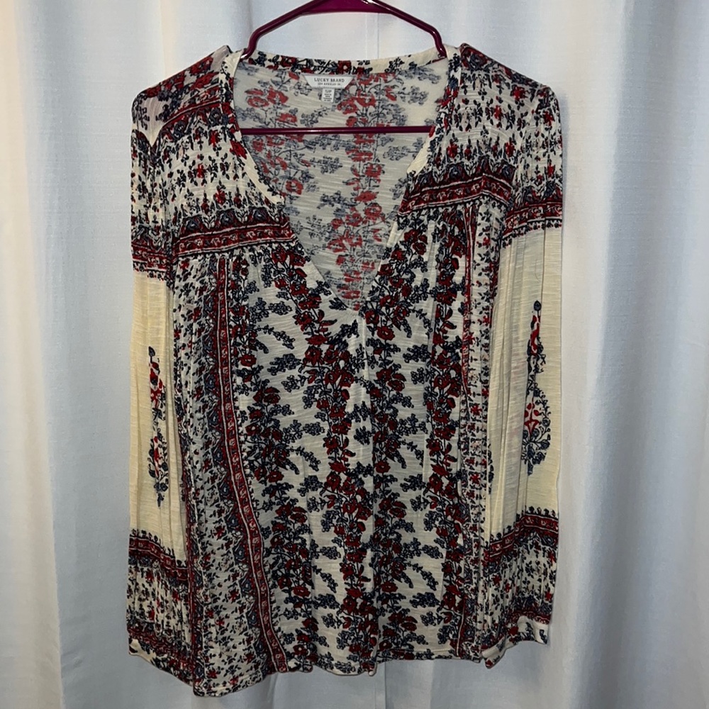 Lucky Brand long sleeve blouse